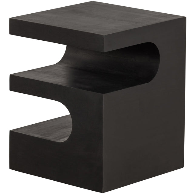 Toma Bijzettafel Mango Hout Zwart van WOOOD – Luxe comfort op maat van PureWonen. Vraag naar de beste prijs.