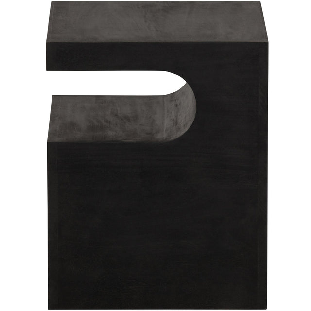 Toma Bijzettafel Mango Hout Zwart van WOOOD – Luxe comfort op maat van PureWonen. Vraag naar de beste prijs.