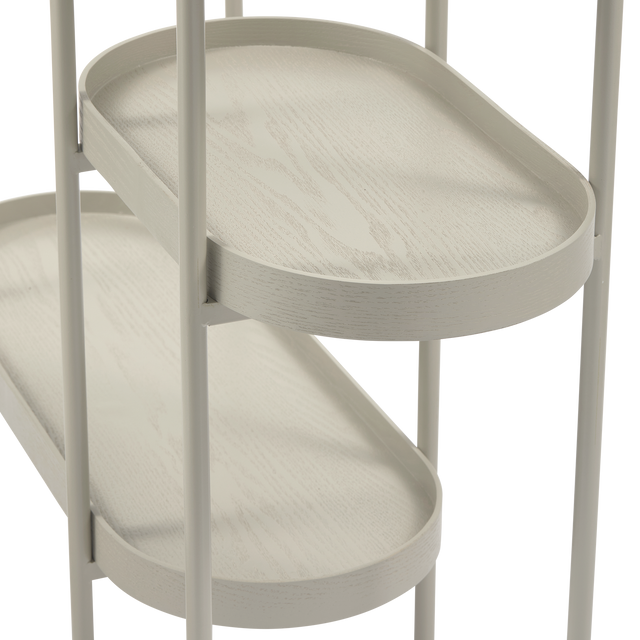 Noan Sidetable Hout/Metaal Antique Beige van WOOOD – Luxe comfort op maat van PureWonen. Vraag naar de beste prijs.