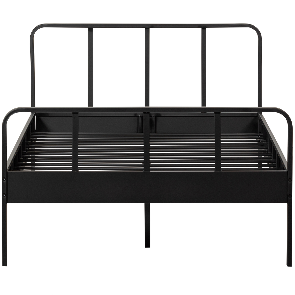 Mees Bed Twijfelaar Metaal Zwart 120x200 Cm van WOOOD – Luxe comfort op maat van PureWonen. Vraag naar de beste prijs.