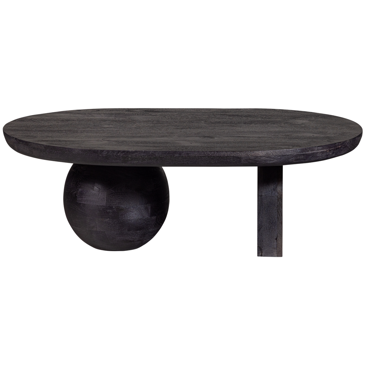 Steppe Salontafel Mango Hout Zwart van WOOOD – Luxe comfort op maat van PureWonen. Vraag naar de beste prijs.