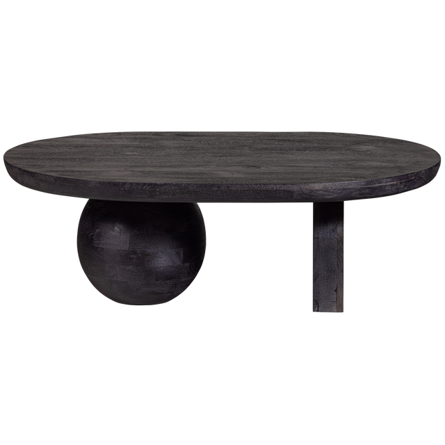 Steppe Salontafel Mango Hout Zwart van WOOOD – Luxe comfort op maat van PureWonen. Vraag naar de beste prijs.