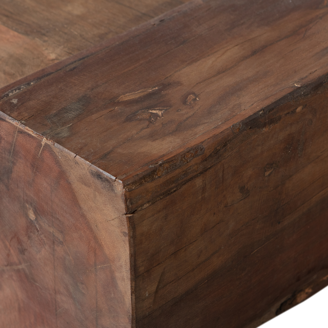 Cuno Salontafel Laag Hout Donkerbruin van WOOOD – Luxe comfort op maat van PureWonen. Vraag naar de beste prijs.