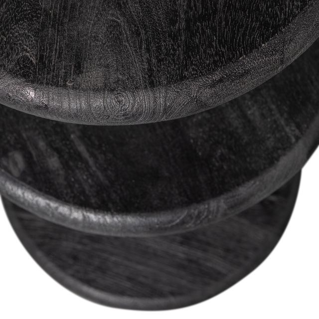 Kolby Barkruk Mango Hout Zwart van WOOOD – Luxe comfort op maat van PureWonen. Vraag naar de beste prijs.