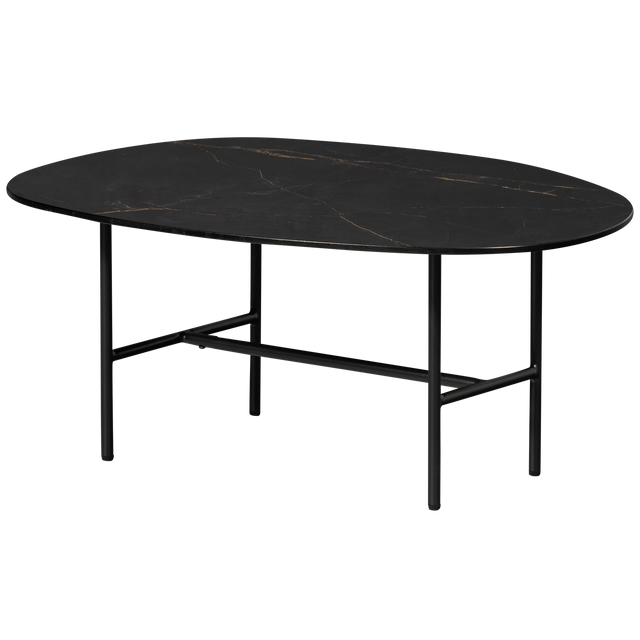 Vajen Salontafel Met Zwart Marmeren Look Blad 80x60 Cm van WOOOD – Luxe comfort op maat van PureWonen. Vraag naar de beste prijs.