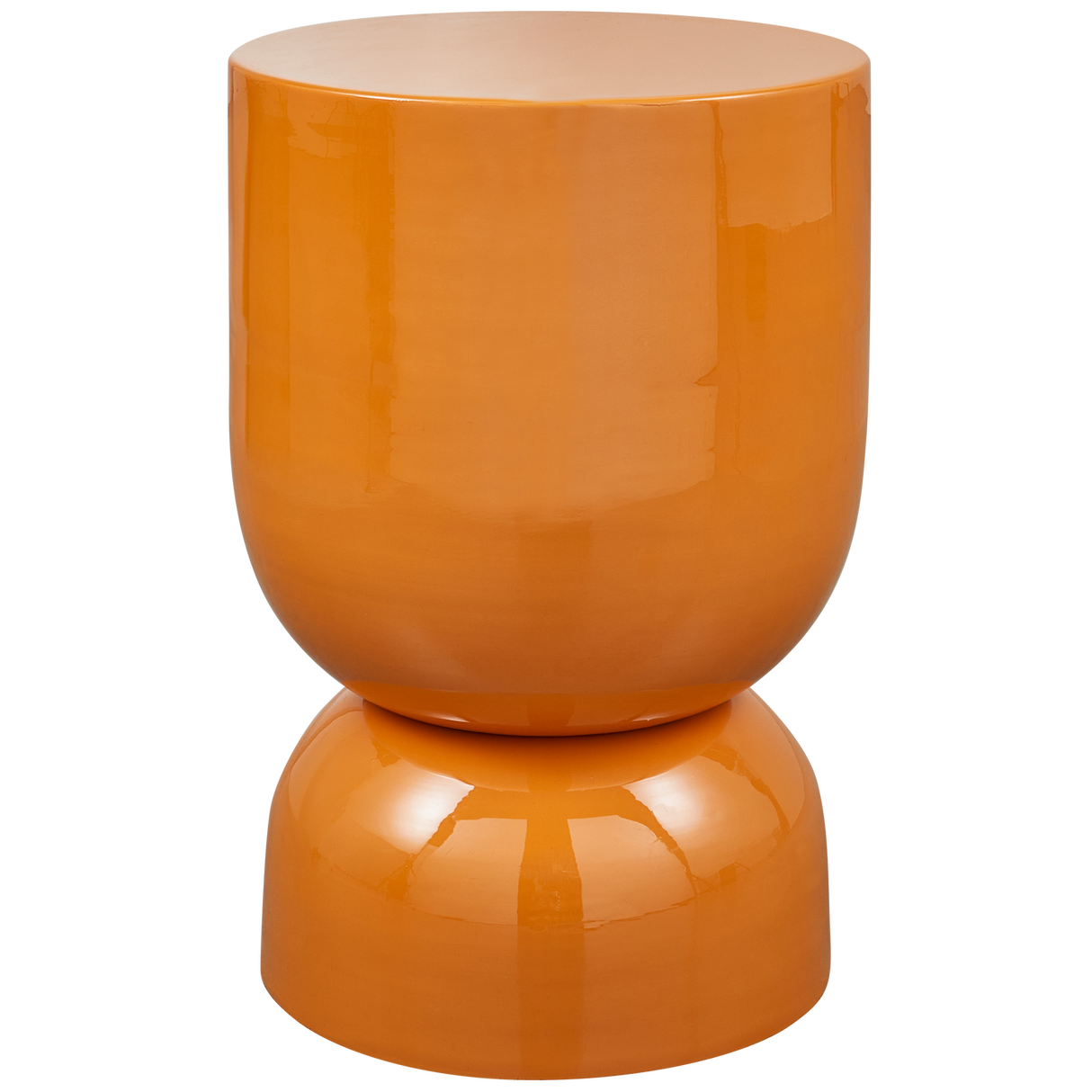 Hekla Bijzettafel Metaal Oranje
