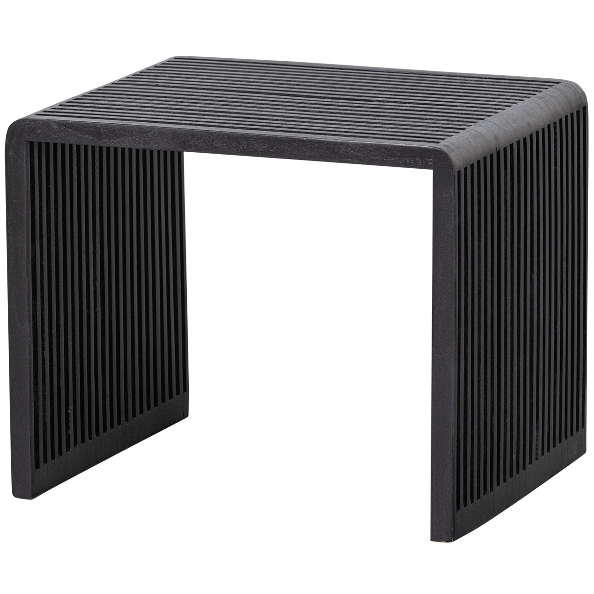 Set V 2 Willa Bijzettafels Recycled Teak Zwart van WOOOD – Luxe comfort op maat van PureWonen. Vraag naar de beste prijs.