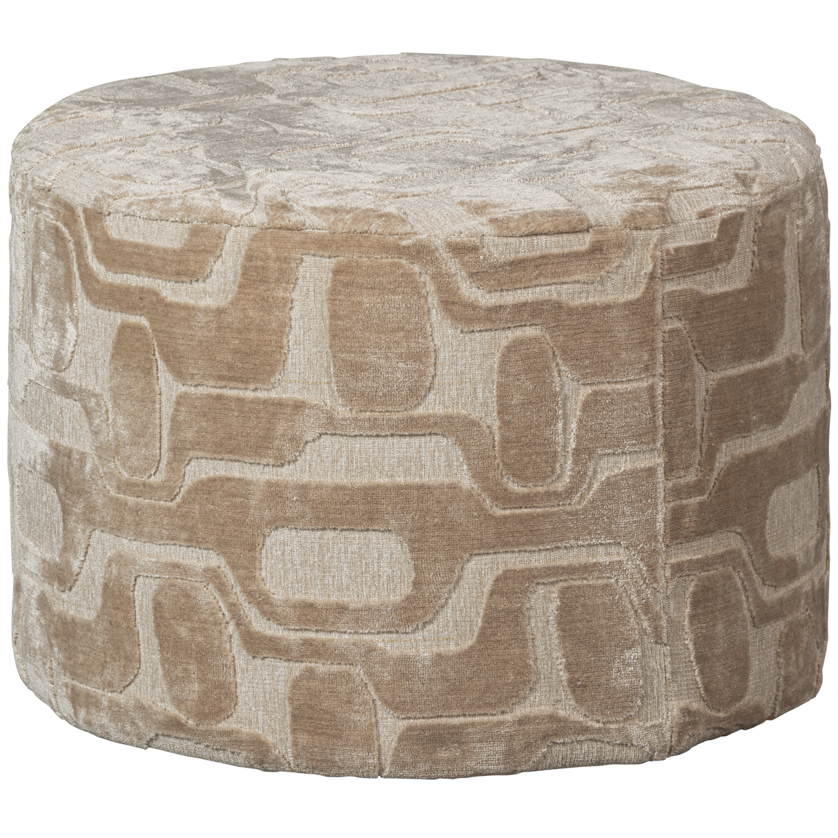 Yago Poef Viscose Dessin Naturel 43x O60 Cm van WOOOD – Luxe comfort op maat van PureWonen. Vraag naar de beste prijs.