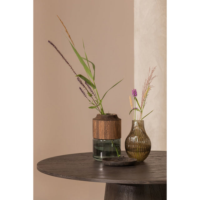 Maan Eettafel Rond Mdf Donkerbruin O120 Cm van WOOOD – Luxe comfort op maat van PureWonen. Vraag naar de beste prijs.