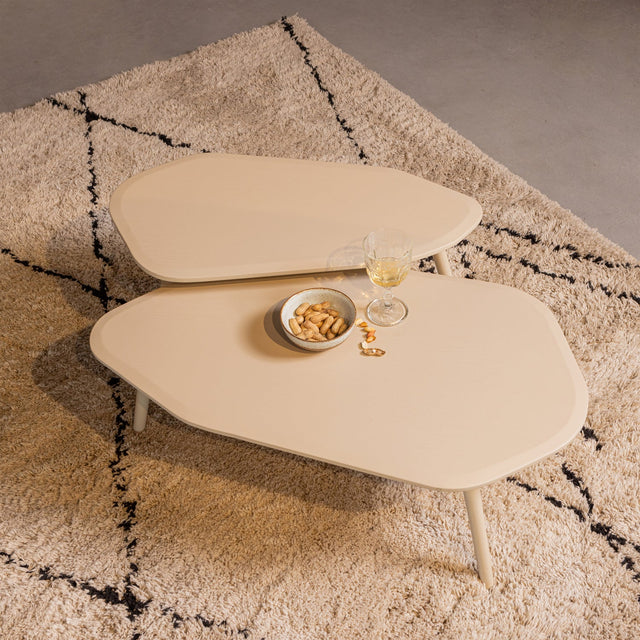 Set V 2 Davina Bijzettafels Dust van WOOOD – Luxe comfort op maat van PureWonen. Vraag naar de beste prijs.