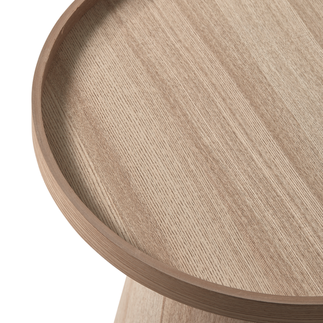 Maud Bijzettafel Conisch Hout Naturel 38x O39 Cm van WOOOD – Luxe comfort op maat van PureWonen. Vraag naar de beste prijs.