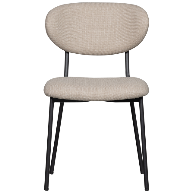 Kjeld Eetkamerstoel Naturel van WOOOD – Luxe comfort op maat van PureWonen. Vraag naar de beste prijs.