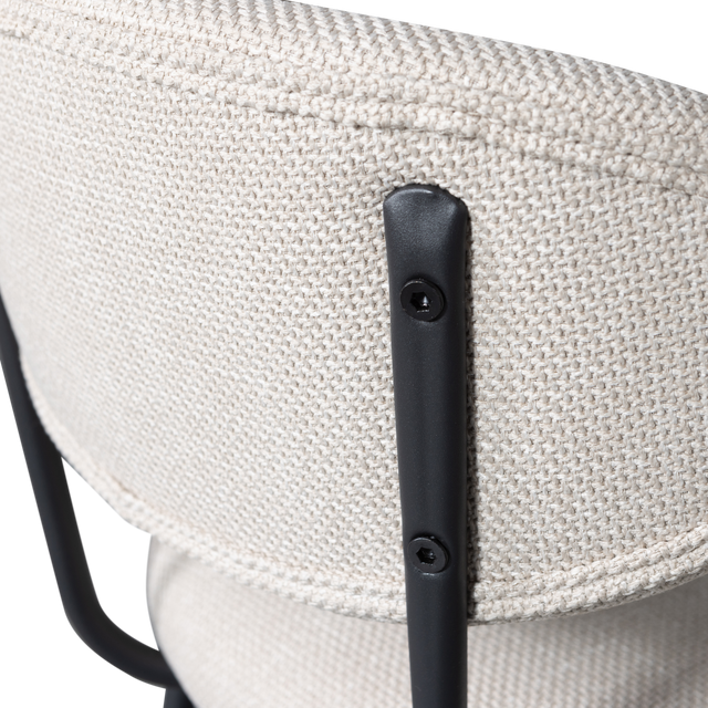 Kjeld Barstoel Naturel van WOOOD – Luxe comfort op maat van PureWonen. Vraag naar de beste prijs.