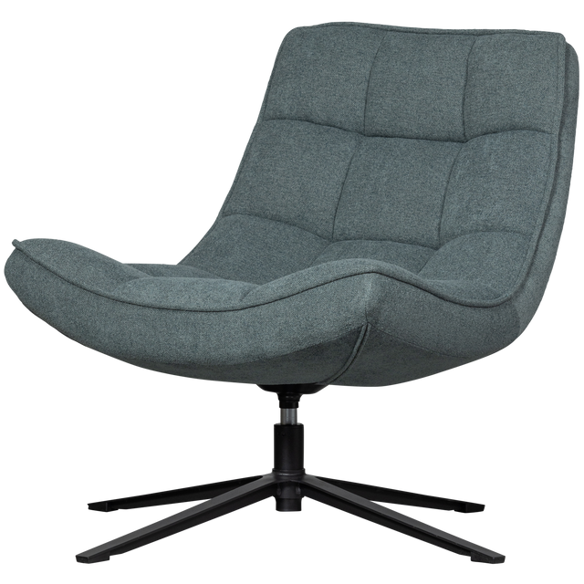 Maudi Draaifauteuil Blue Stone van WOOOD – Luxe comfort op maat van PureWonen. Vraag naar de beste prijs.