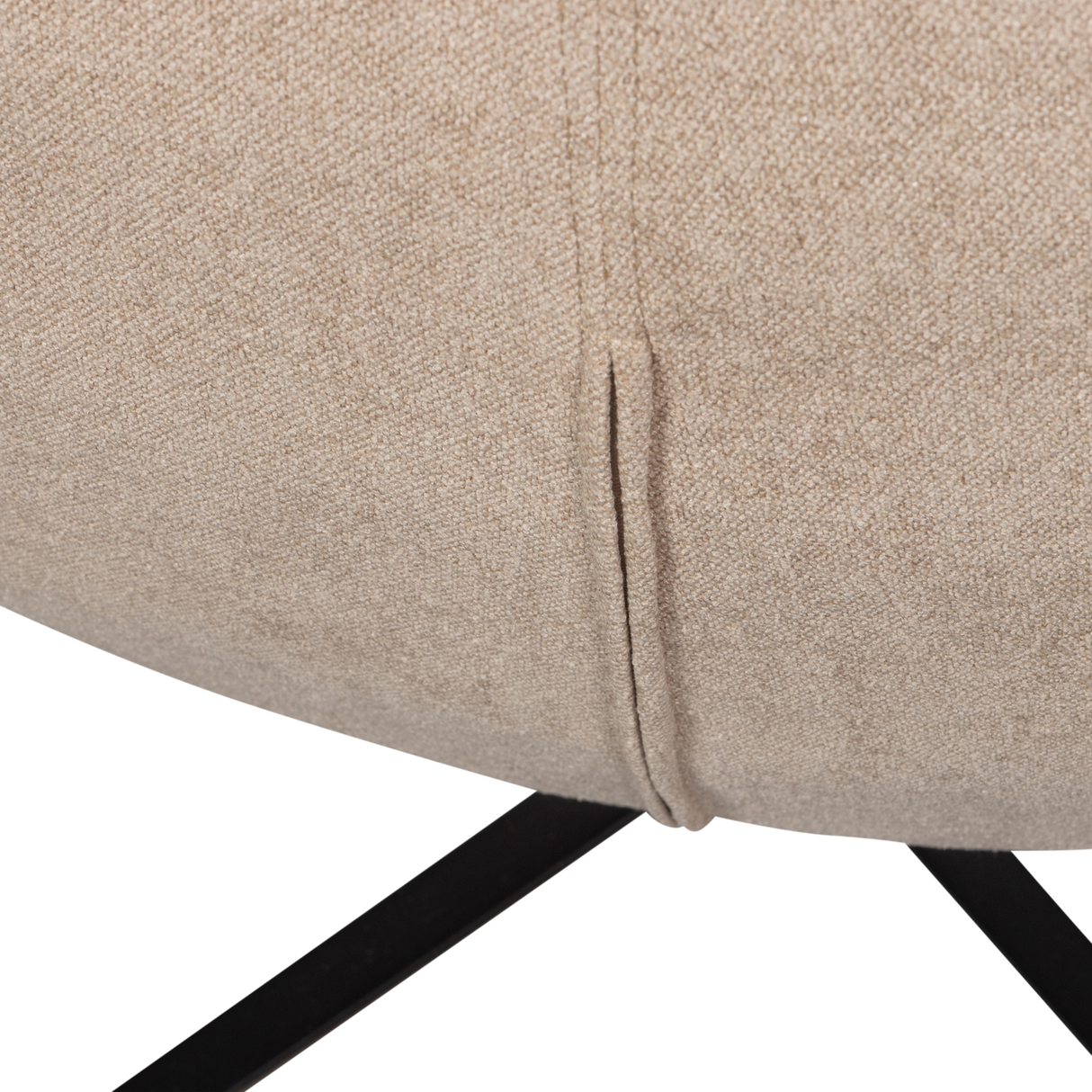 Maudi Draaifauteuil Naturel van WOOOD – Luxe comfort op maat van PureWonen. Vraag naar de beste prijs.