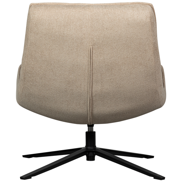 Maudi Draaifauteuil Naturel van WOOOD – Luxe comfort op maat van PureWonen. Vraag naar de beste prijs.