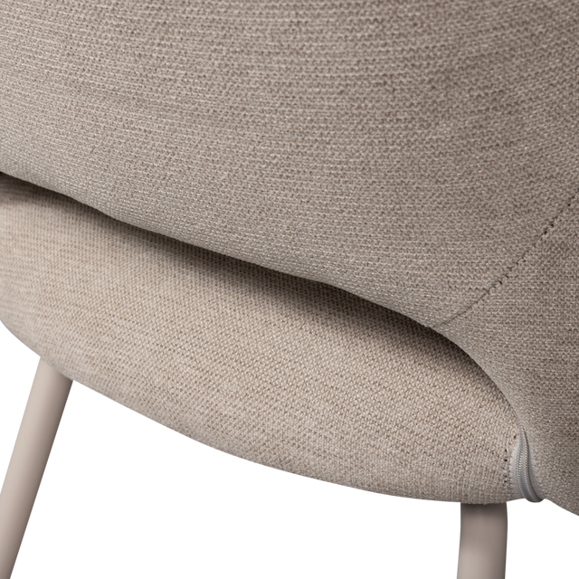 Jenny Eetkamerstoel Naturel van WOOOD – Luxe comfort op maat van PureWonen. Vraag naar de beste prijs.