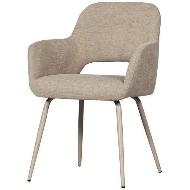 Jenny Eetkamerstoel Naturel van WOOOD – Luxe comfort op maat van PureWonen. Vraag naar de beste prijs.