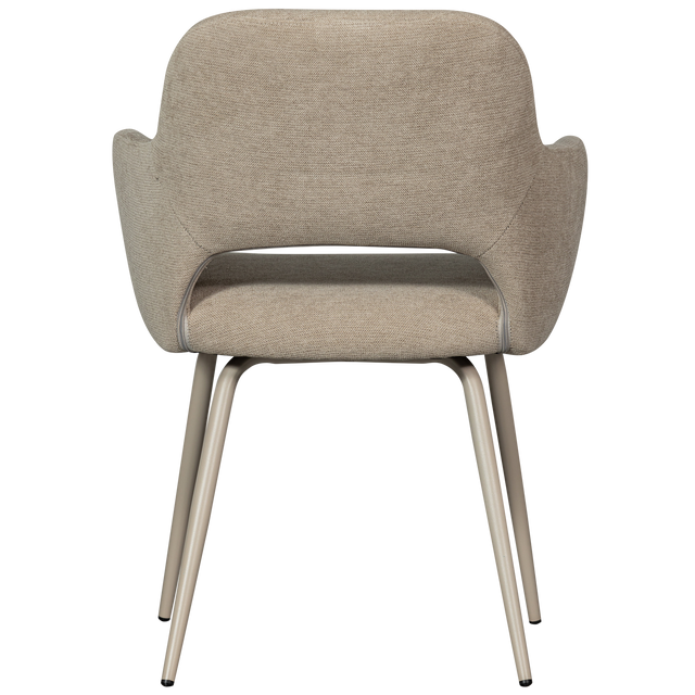 Jenny Eetkamerstoel Naturel van WOOOD – Luxe comfort op maat van PureWonen. Vraag naar de beste prijs.