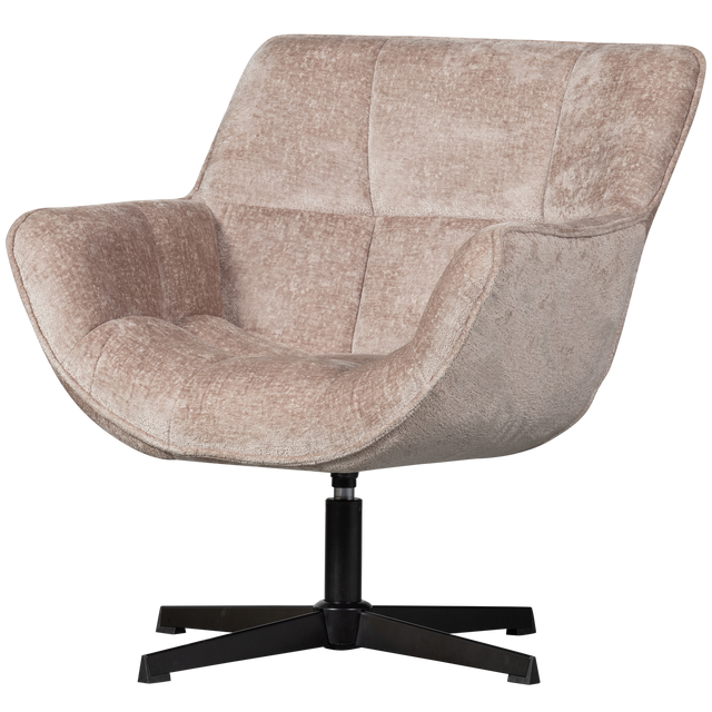 Wibo Draaifauteuil Taupe van WOOOD – Luxe comfort op maat van PureWonen. Vraag naar de beste prijs.