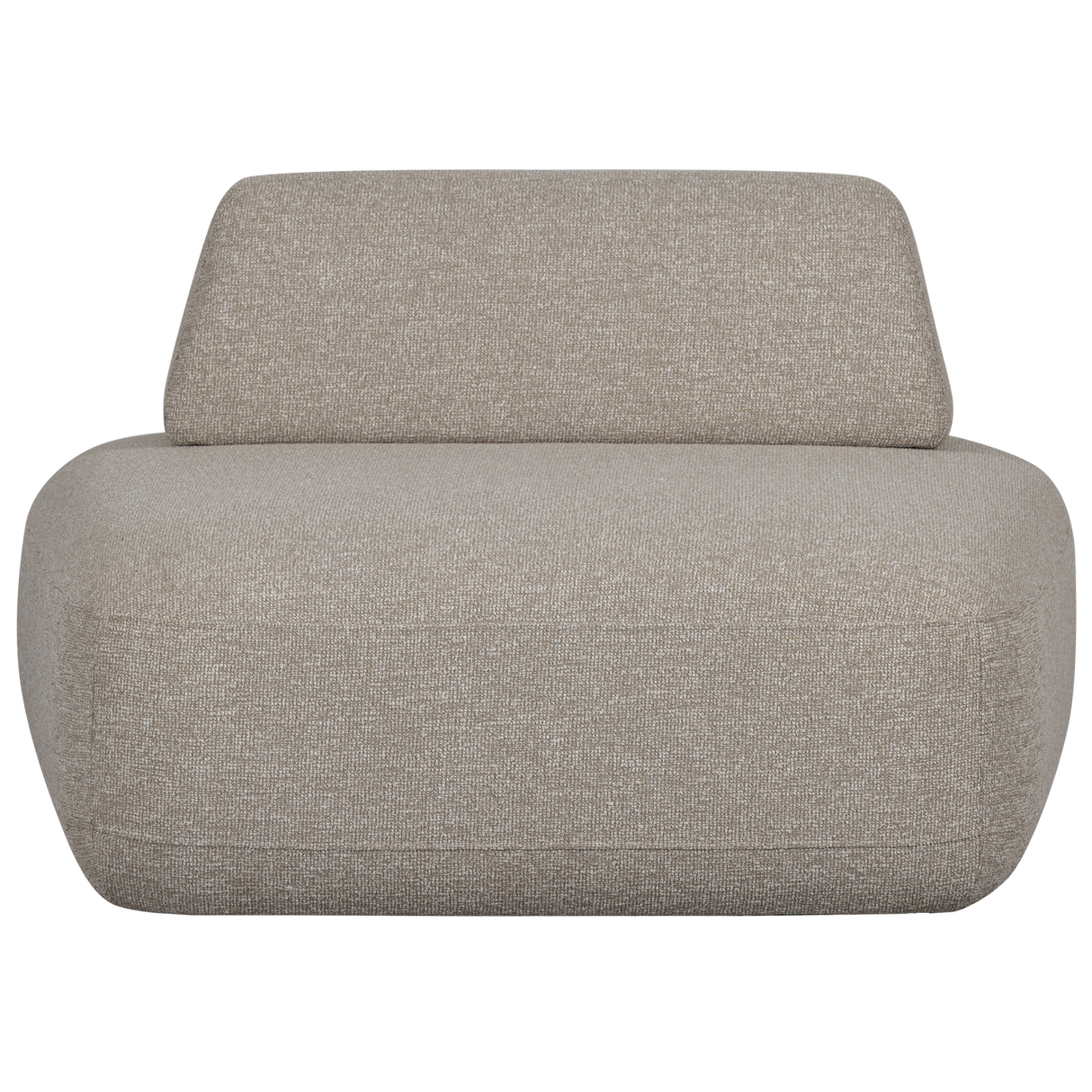 Sterck Fauteuil Met Verplaatsbare Rugleuning Boucle Naturel