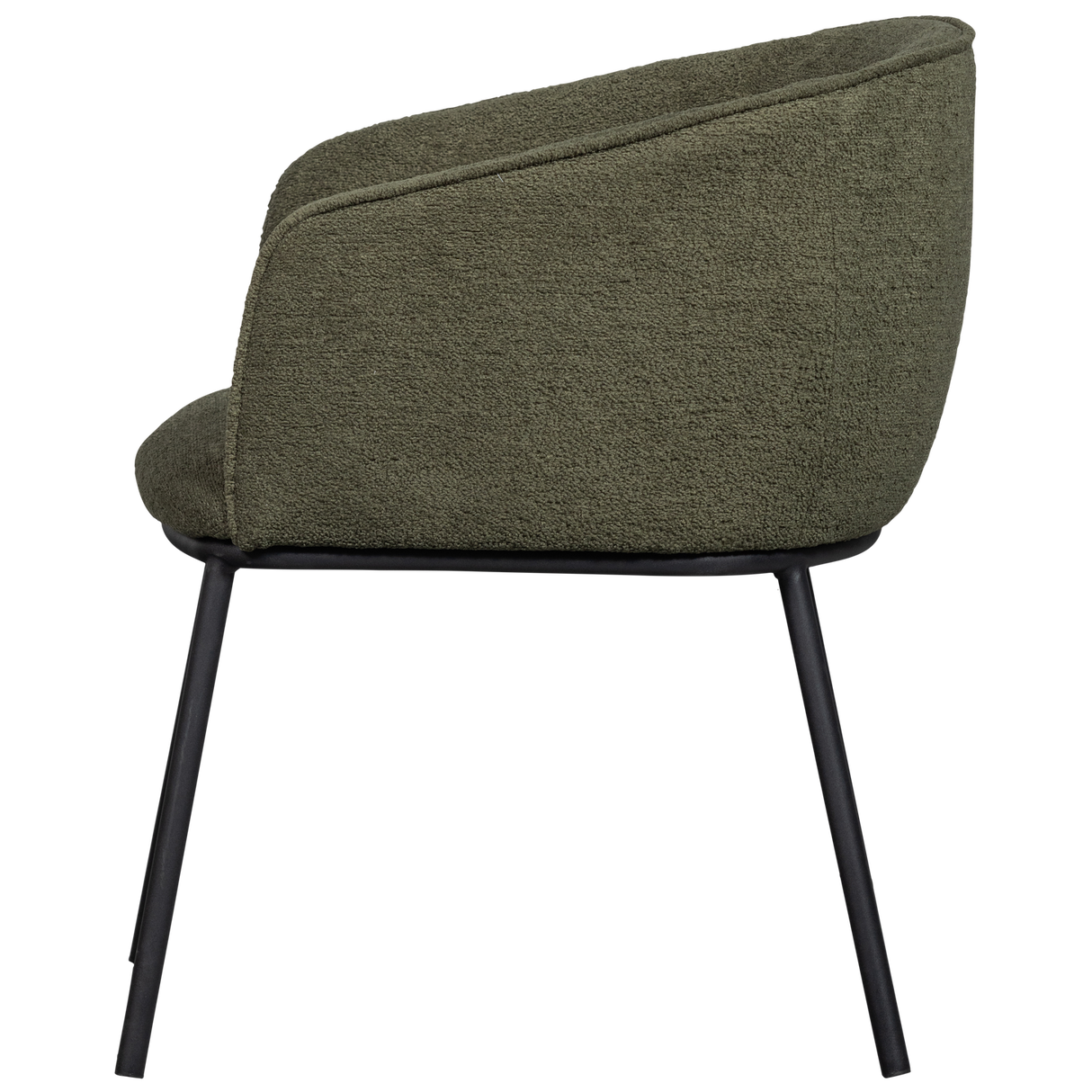 Leon Eetkamerstoel Forest Green van WOOOD – Luxe comfort op maat van PureWonen. Vraag naar de beste prijs.