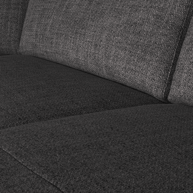 Avelon U Bank Antraciet Melange van WOOOD – Luxe comfort op maat van PureWonen. Vraag naar de beste prijs.