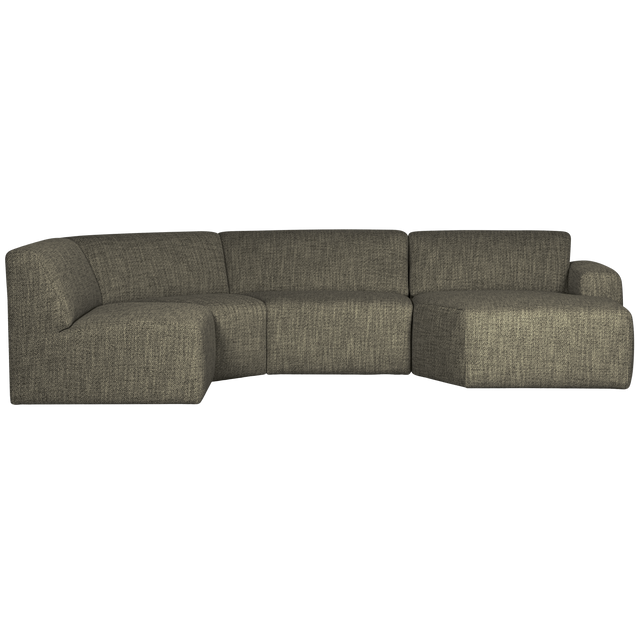 Avelon U Bank Groen Melange van WOOOD – Luxe comfort op maat van PureWonen. Vraag naar de beste prijs.