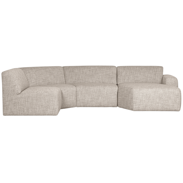 Avelon U Bank Naturel Melange van WOOOD – Luxe comfort op maat van PureWonen. Vraag naar de beste prijs.