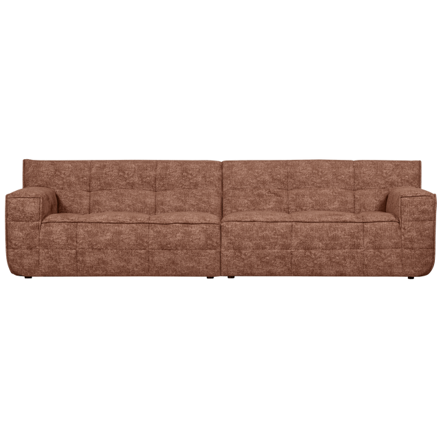 Timor 4 Zits Bank Brick Melange van WOOOD – Luxe comfort op maat van PureWonen. Vraag naar de beste prijs.