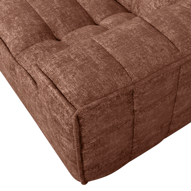 Timor 4 Zits Bank Brick Melange van WOOOD – Luxe comfort op maat van PureWonen. Vraag naar de beste prijs.