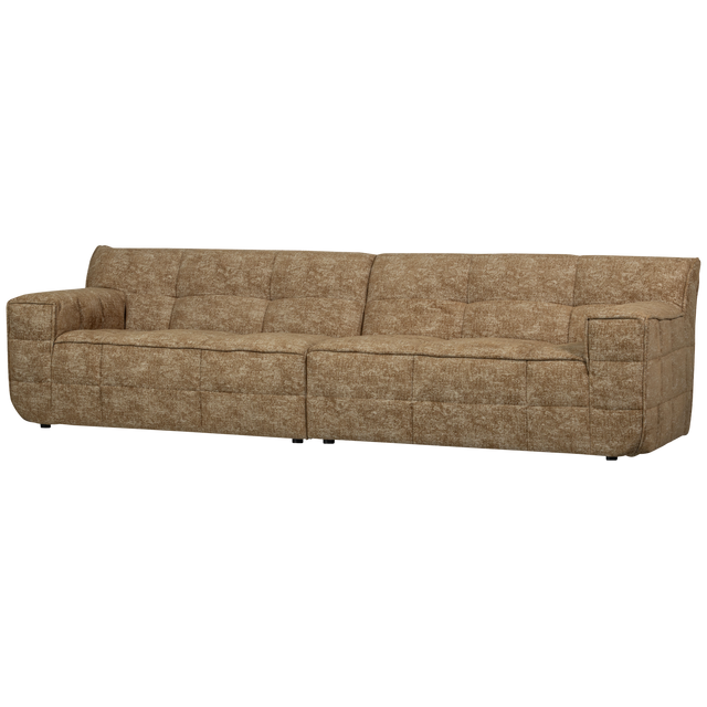 Timor 4 Zits Bank Caramel Melange van WOOOD – Luxe comfort op maat van PureWonen. Vraag naar de beste prijs.