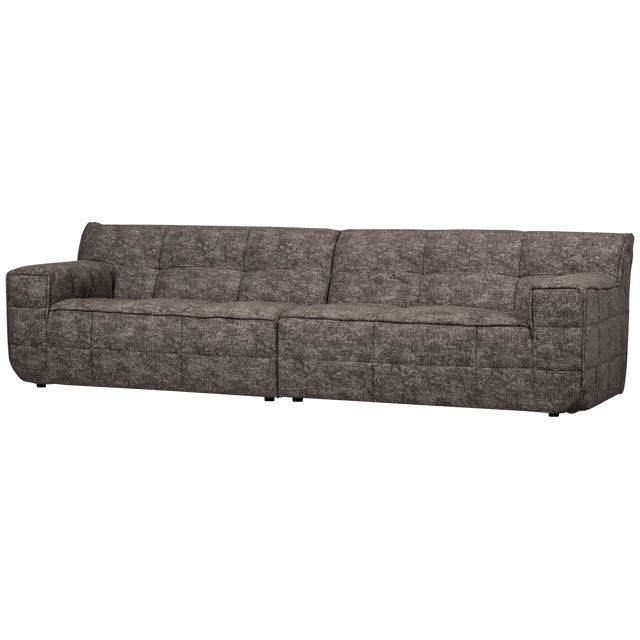 Timor 4 Zits Bank Grafiet Melange van WOOOD – Luxe comfort op maat van PureWonen. Vraag naar de beste prijs.