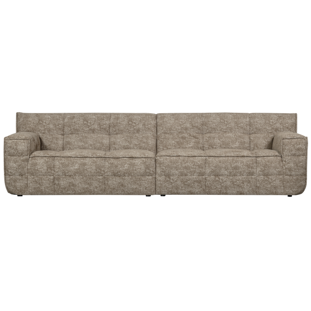 Timor 4 Zits Bank Naturel Melange van WOOOD – Luxe comfort op maat van PureWonen. Vraag naar de beste prijs.