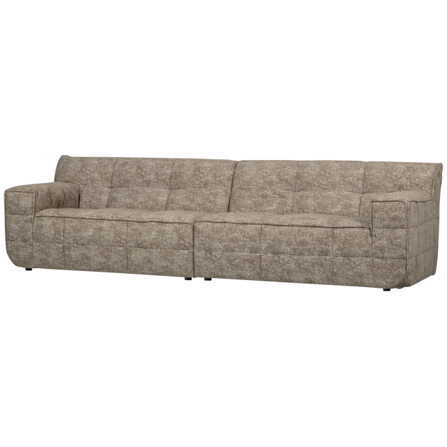 Timor 4 Zits Bank Naturel Melange van WOOOD – Luxe comfort op maat van PureWonen. Vraag naar de beste prijs.