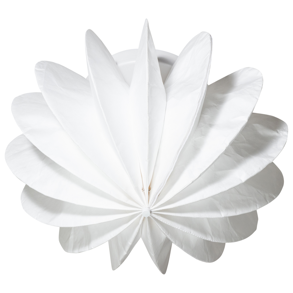 Dalia Plafond/Wandlamp Tyvek Papier Wit 28 Xo40 Cm