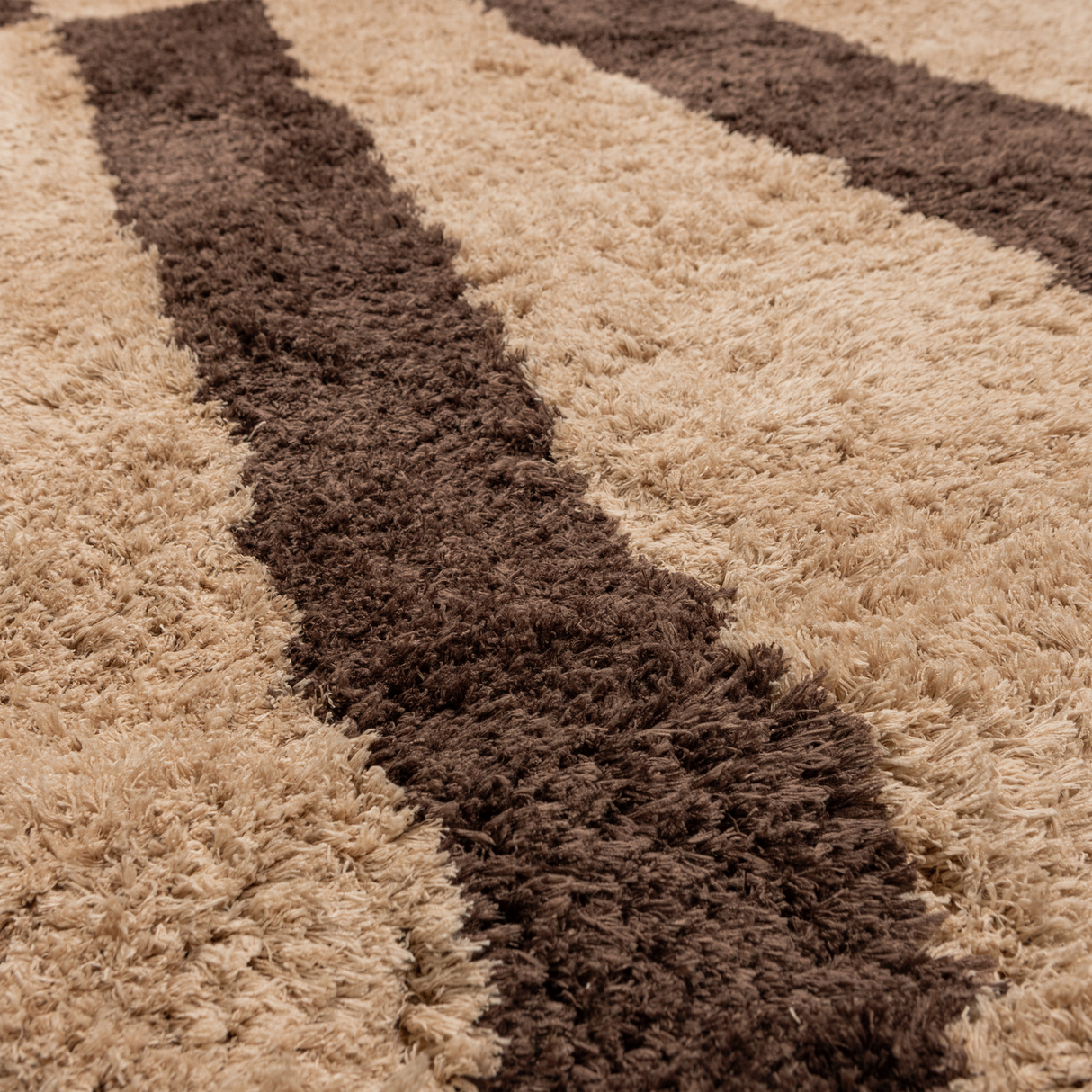 Fafa Vloerkleed Grafisch Dessin Naturel/Bruin 200 X300 Cm