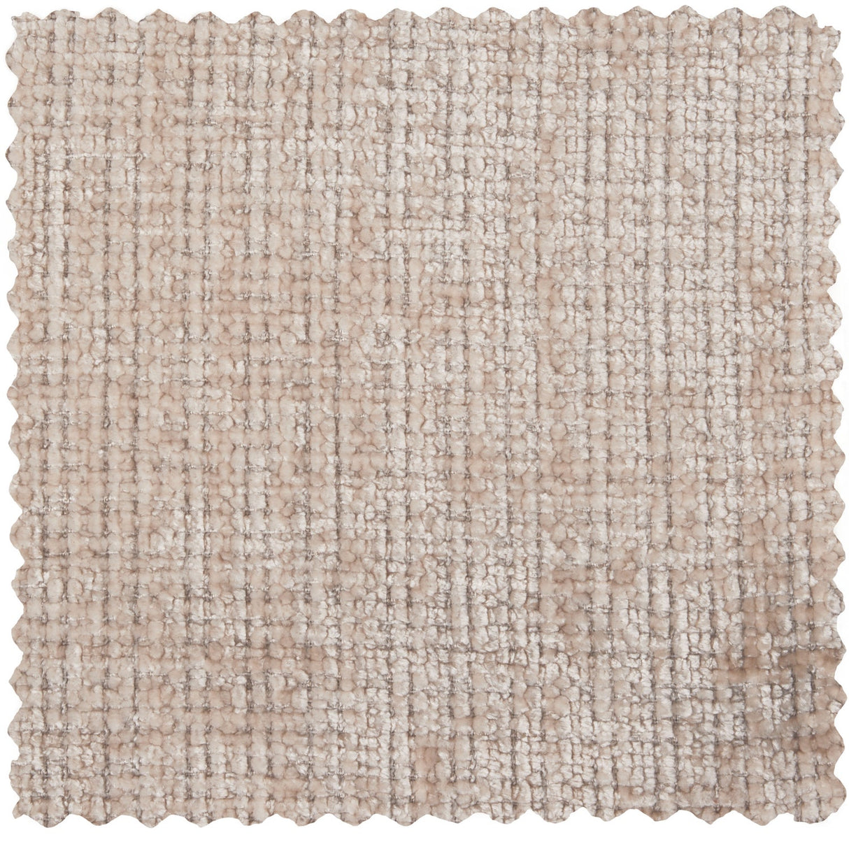Cloud Hoekbank Links Geweven Chenille Naturel