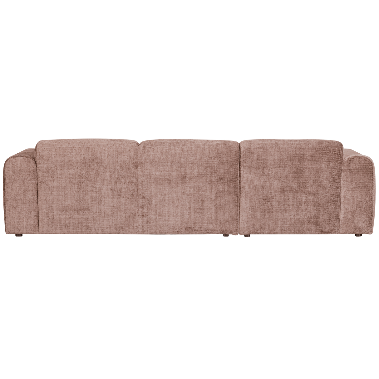 Cloud Chaise Longue Bank Links Chenille Taupe/Roze