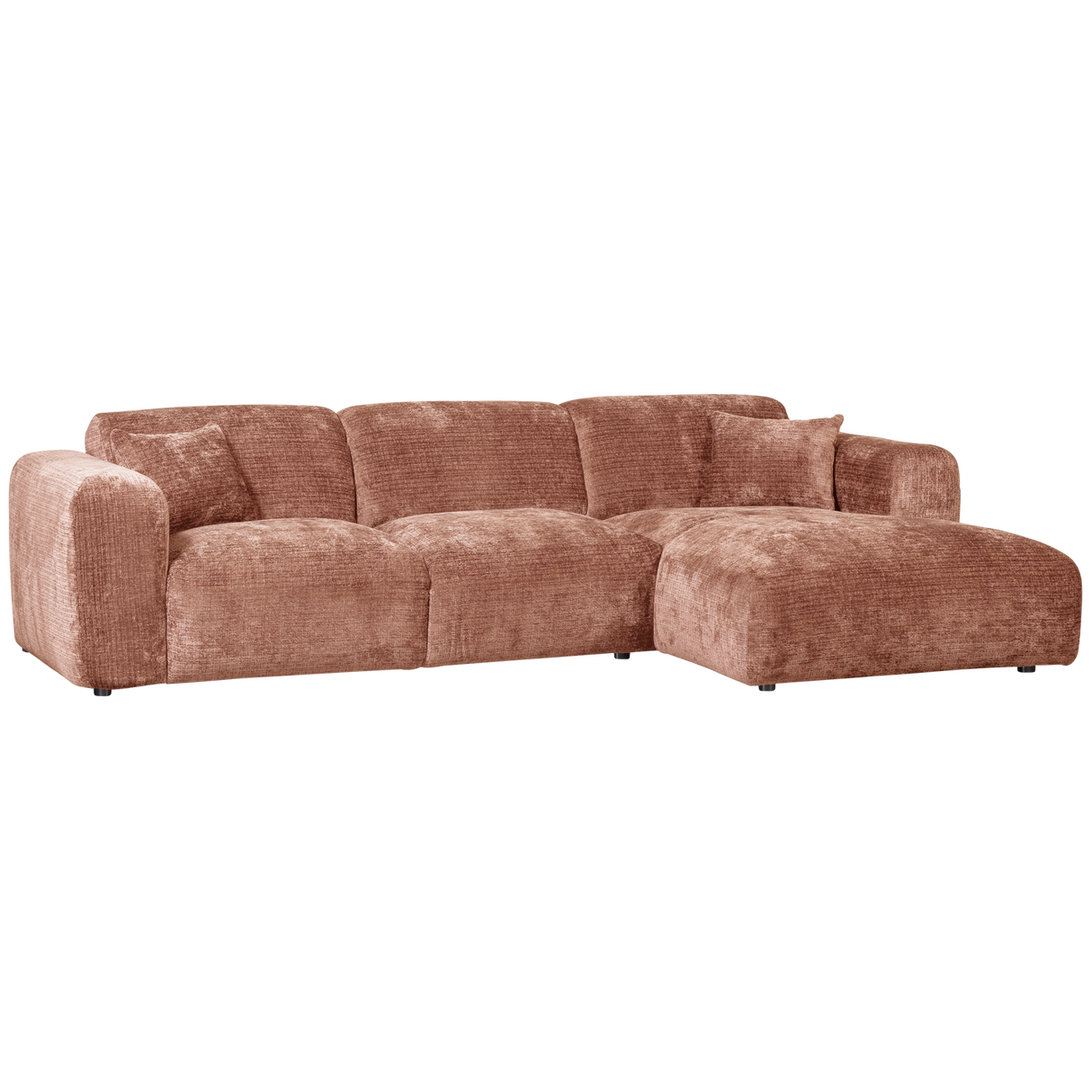 Cloud Chaise Longue Bank Rechts Chenille Terra