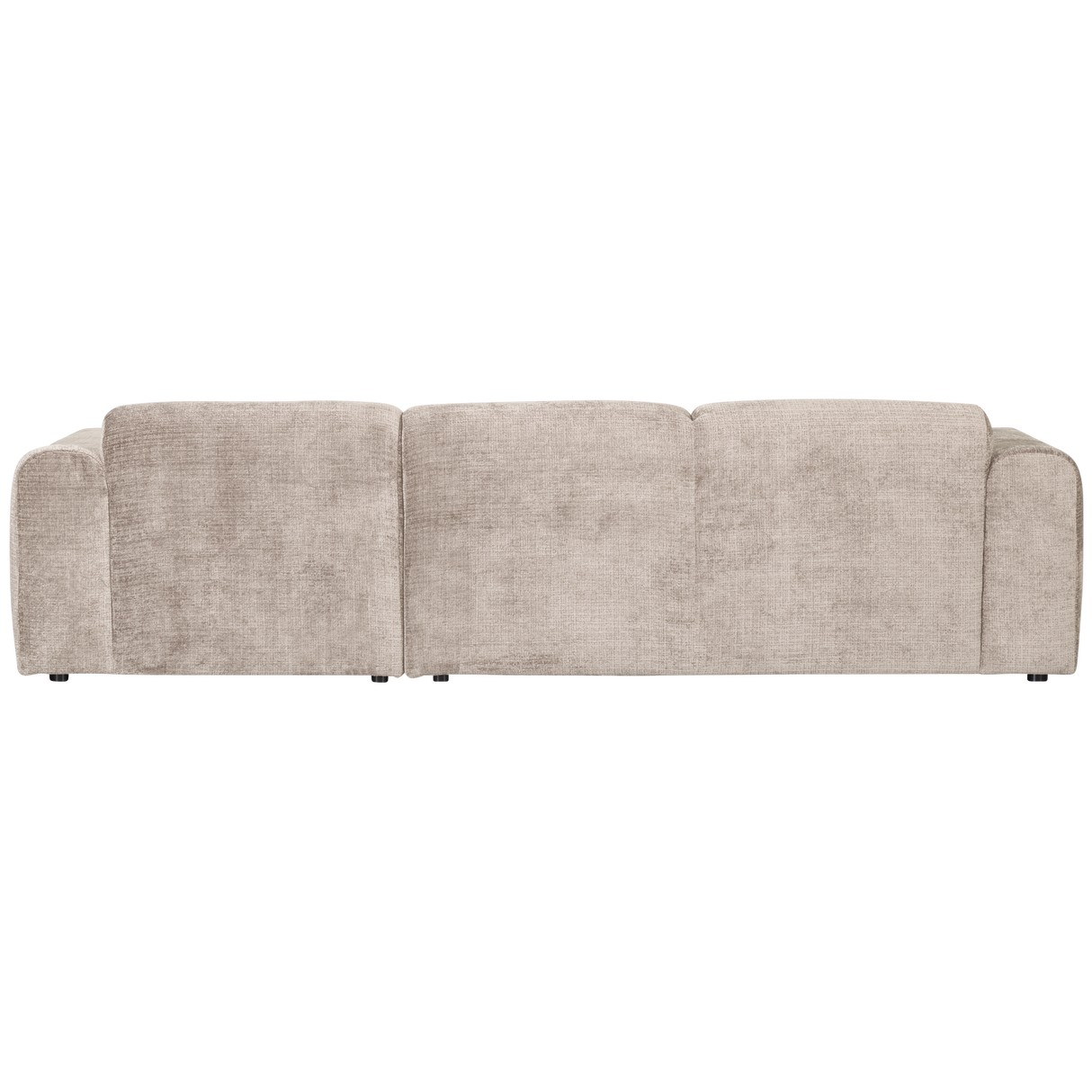 Cloud Chaise Longue Bank Rechts Chenille Naturel