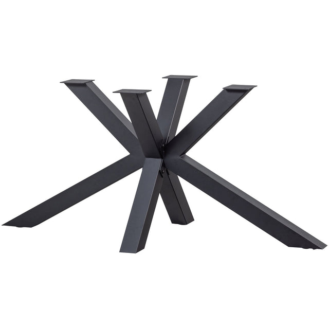 Kruisvorm Poot Metaal Zwart van WOOOD – Luxe comfort op maat van PureWonen. Vraag naar de beste prijs.