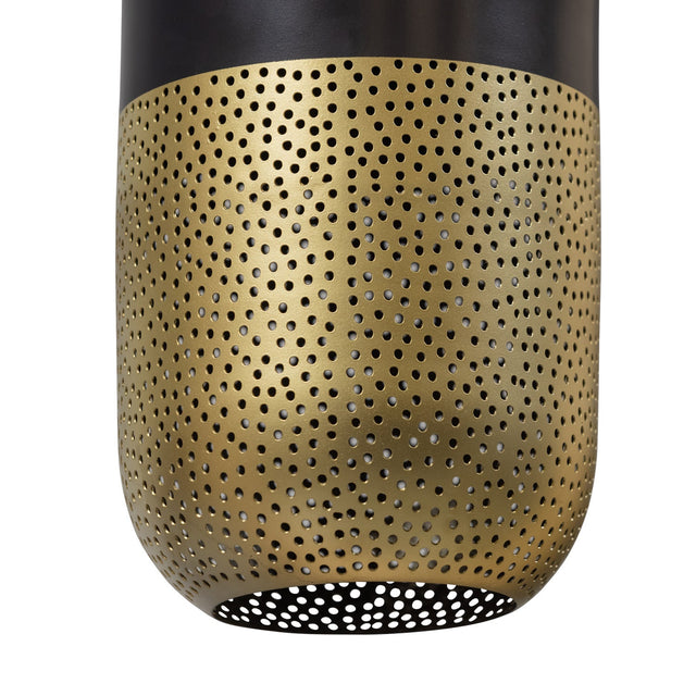 Tirsa Hanglamp 46 Cm Metaal Zwart Brass van WOOOD – Luxe comfort op maat van PureWonen. Vraag naar de beste prijs.