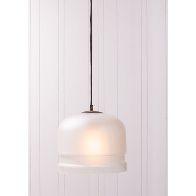 Micah Hanglamp Glas Off White van WOOOD – Luxe comfort op maat van PureWonen. Vraag naar de beste prijs.