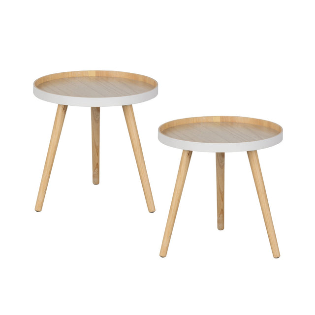 Sasha Bijzettafel Hout O41 Cm van WOOOD – Luxe comfort op maat van PureWonen. Vraag naar de beste prijs.