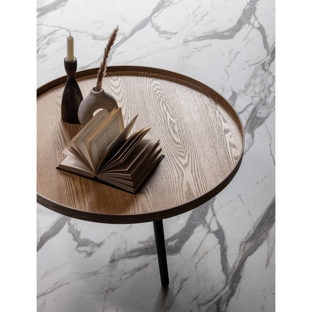 Mesa Bijzettafel Xl Hout Naturel 39x O78 van WOOOD – Luxe comfort op maat van PureWonen. Vraag naar de beste prijs.