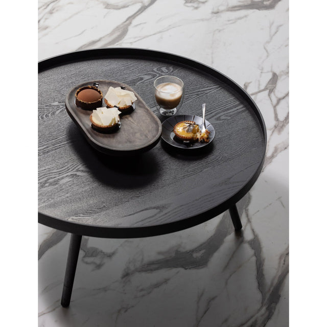 Mesa Bijzettafel Xl Hout Zwart 39x O78 van WOOOD – Luxe comfort op maat van PureWonen. Vraag naar de beste prijs.