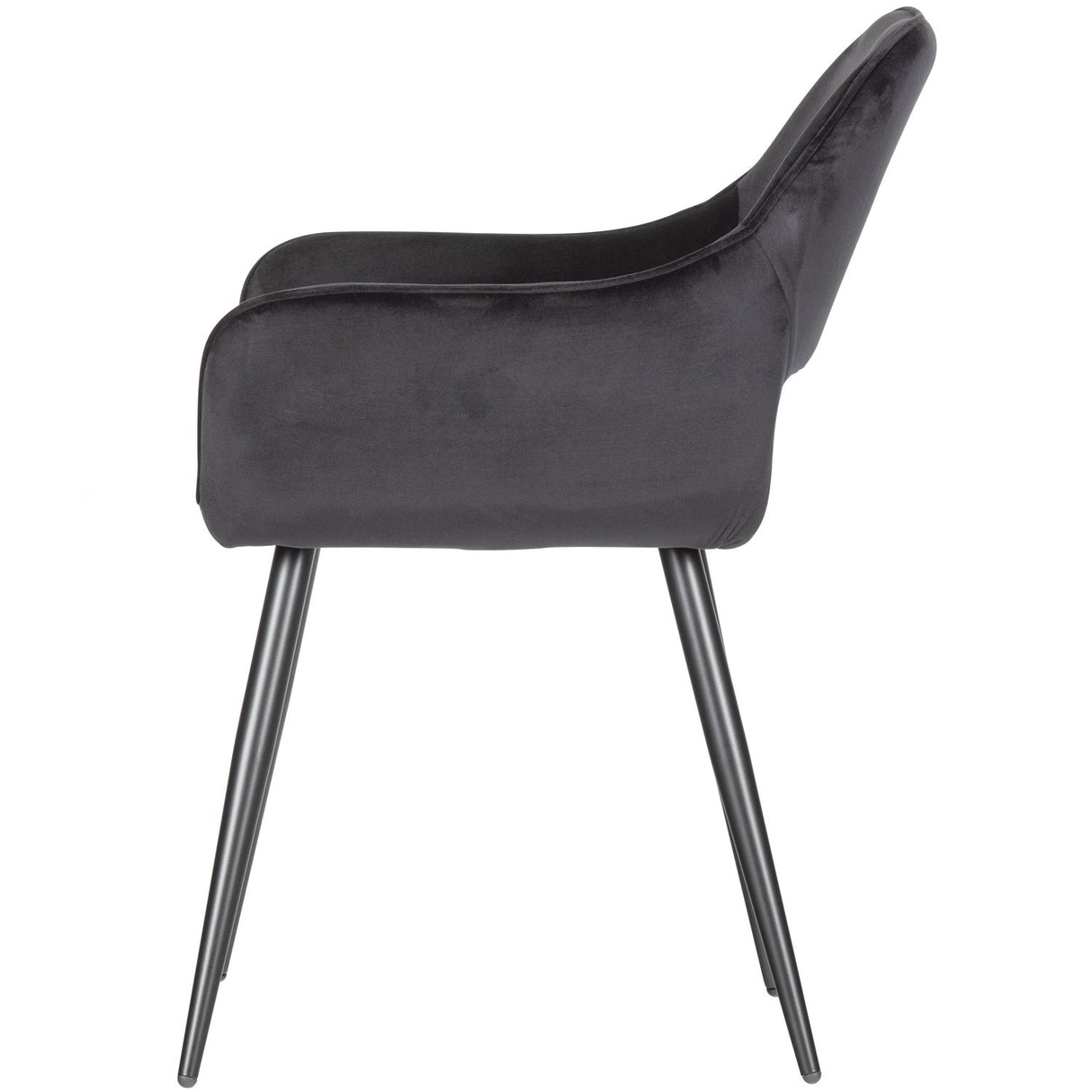 Set V 2 Jelle Stoel Fluweel Zwart van WOOOD – Luxe comfort op maat van PureWonen. Vraag naar de beste prijs.