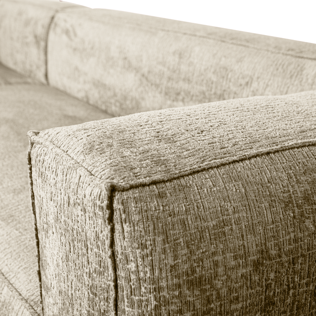 Bean Hoekbank Links Structure Velvet Buttermilk van WOOOD – Luxe comfort op maat van PureWonen. Vraag naar de beste prijs.