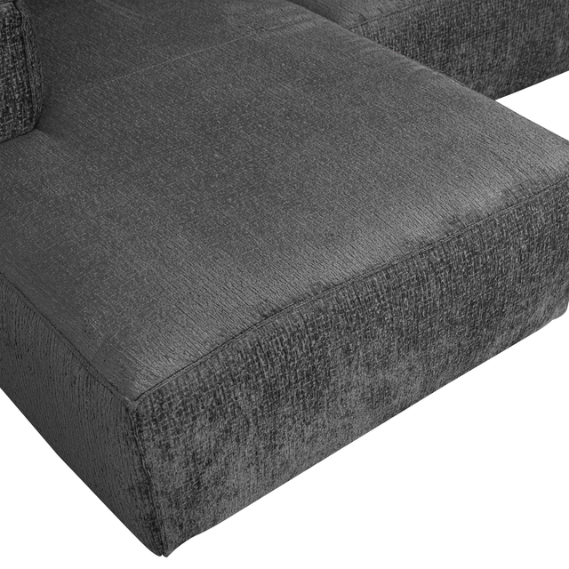 Bean Hoekbank Links Structure Velvet Cloud Sky van WOOOD – Luxe comfort op maat van PureWonen. Vraag naar de beste prijs.